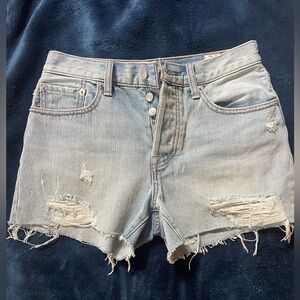 We the Free Denim Distressed  Shorts